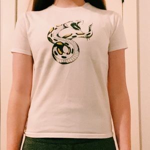 brandy melville snake shirt 🦋